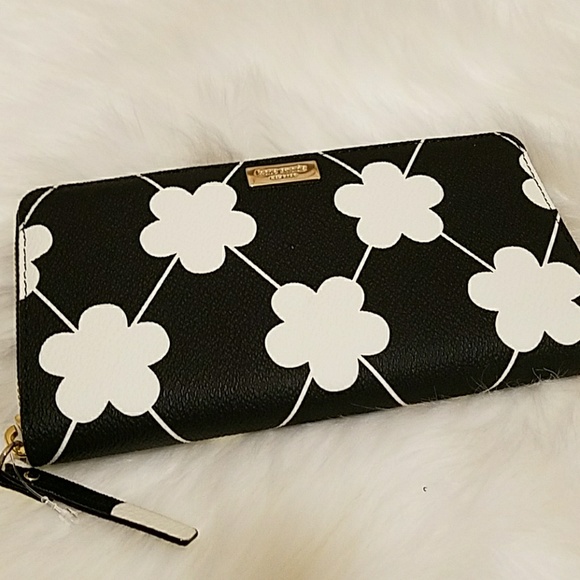 kate spade flower wallet